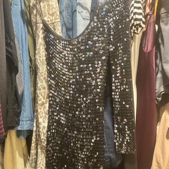 Asymmetrical Beaded Sue Wong Dress Brand New - Picture 3 of 4